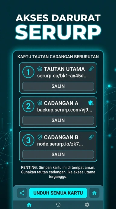 Halaman Link Alternatif Serurp untuk Pengguna Indonesia
